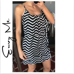 WOMENS Chevron Print Dress